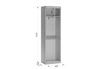 Мини-стенка Макси Компоновка №1 (2450) в Камышлове - kamyshlov.mebel-e96.ru