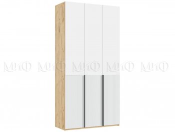 Шкаф 1200 мм Марвэл крафт/белый (Миф) в Камышлове - kamyshlov.mebel-e96.ru