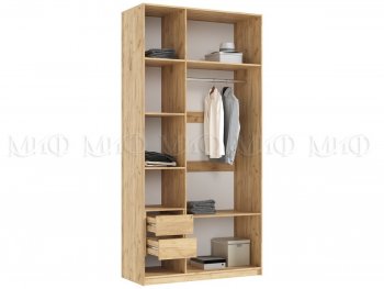Шкаф 1200 мм Марвэл крафт/грин (Миф) в Камышлове - kamyshlov.mebel-e96.ru