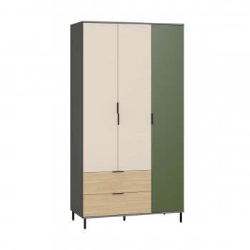 Шкаф 1200 мм Марвэл 16.317.03 зеленый (Моби) в Камышлове - kamyshlov.mebel-e96.ru