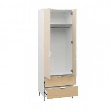 Шкаф 800 мм Марвэл 16.317.02 бел. (Моби) в Камышлове - kamyshlov.mebel-e96.ru