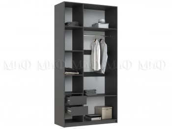 Шкаф 1200 мм Марвэл графит (Миф) в Камышлове - kamyshlov.mebel-e96.ru