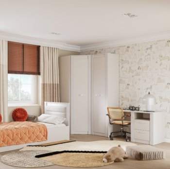 Набор детской мебели Монако Кашемир (модульный) (БТС) в Камышлове - kamyshlov.mebel-e96.ru