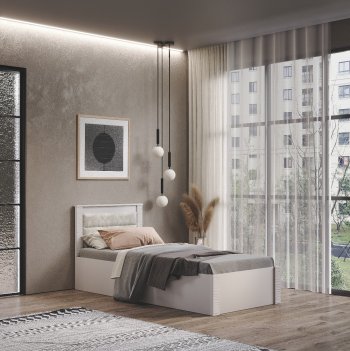 Кровать Монако КР-17 кашемир (БТС) в Камышлове - kamyshlov.mebel-e96.ru | фото