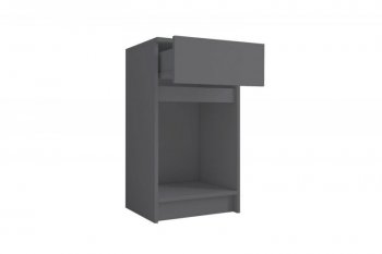 Тумба для обуви с 1ящ. Мори МПТ400 графит (ДСВ) в Камышлове - kamyshlov.mebel-e96.ru