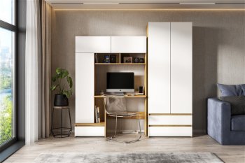 Стол компьютерный Некст-1 + Шкаф (СВ) в Камышлове - kamyshlov.mebel-e96.ru