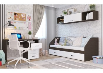 Набор детской мебели Ненси модульный (Гор) в Камышлове - kamyshlov.mebel-e96.ru