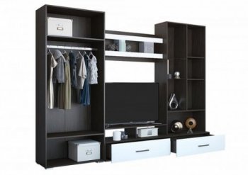 Стенка Ненси 1 дуб золотой (Гор) в Камышлове - kamyshlov.mebel-e96.ru