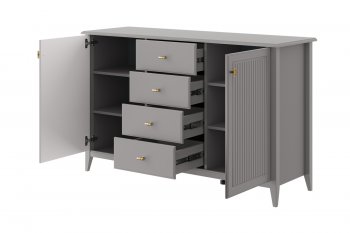 Спальный гарнитур Никеа модульный антрацит (БМ) в Камышлове - kamyshlov.mebel-e96.ru