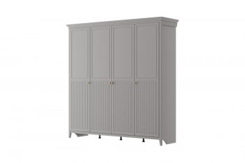 Шкаф распашной 2160 мм ШР-4 Никеа антрацит (БМ) в Камышлове - kamyshlov.mebel-e96.ru | фото