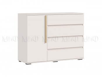 Комод 1 дверь 4 ящика (1200) Норд, кашемир (Миф) в Камышлове - kamyshlov.mebel-e96.ru