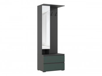 Прихожая Норд графит/изумруд (Миф) в Камышлове - kamyshlov.mebel-e96.ru