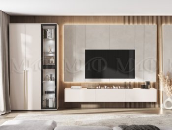 Стенка Норд кашемир (Миф) в Камышлове - kamyshlov.mebel-e96.ru