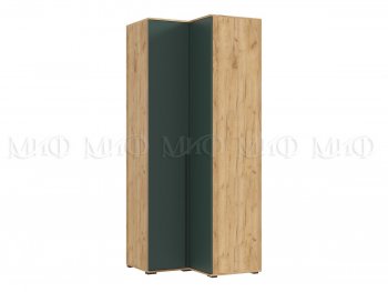 Шкаф угловой Норд крафт/изумруд (Миф) в Камышлове - kamyshlov.mebel-e96.ru