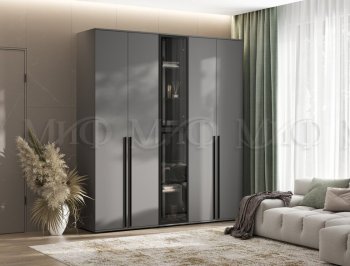 Шкаф Норд+ пенал со стеклом (Миф) в Камышлове - kamyshlov.mebel-e96.ru