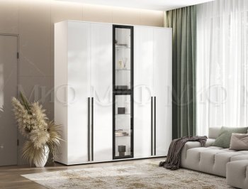 Шкаф Норд+ пенал со стеклом (Миф) в Камышлове - kamyshlov.mebel-e96.ru