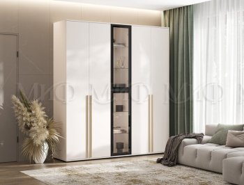 Шкаф Норд+ пенал со стеклом (Миф) в Камышлове - kamyshlov.mebel-e96.ru | фото
