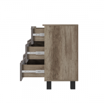 Комод Олива КМ-04 муссон софт (БТС) в Камышлове - kamyshlov.mebel-e96.ru