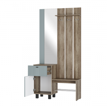 Прихожая Олива шарли бриз софт, модульная (БТС) в Камышлове - kamyshlov.mebel-e96.ru