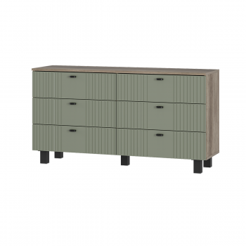 Комод Олива КМ-04 эквалипт софт (БТС) в Камышлове - kamyshlov.mebel-e96.ru