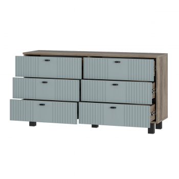 Комод Олива КМ-04 шарли бриз (БТС) в Камышлове - kamyshlov.mebel-e96.ru