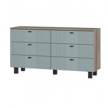 Комод Олива КМ-04 шарли бриз (БТС) в Камышлове - kamyshlov.mebel-e96.ru