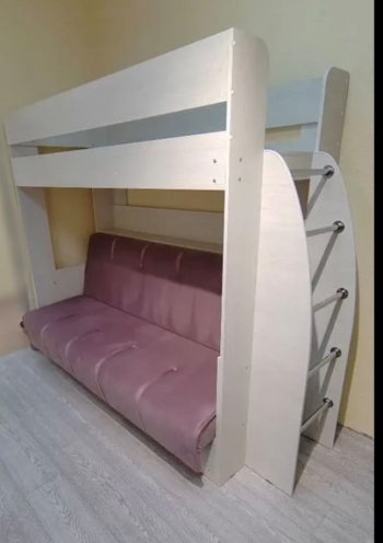 Кровать-диван 2-х ярусная Омега 17 (возможна зеркальная сборка) в Камышлове - kamyshlov.mebel-e96.ru | фото