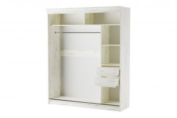 Шкаф-купе Орион 2000 мм крафт белый (Памир) в Камышлове - kamyshlov.mebel-e96.ru