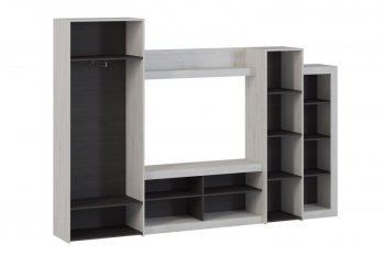 Стенка OSKAR4 сосна белая (Генезис) в Камышлове - kamyshlov.mebel-e96.ru