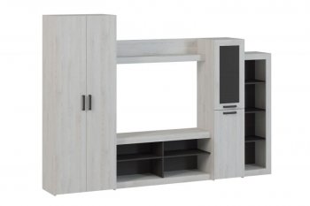 Стенка OSKAR4 сосна белая (Генезис) в Камышлове - kamyshlov.mebel-e96.ru