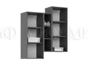 Стенка Оскар комп.2 графит (Миф) в Камышлове - kamyshlov.mebel-e96.ru