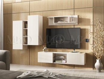 Стенка Оскар кашемир (Миф) в Камышлове - kamyshlov.mebel-e96.ru