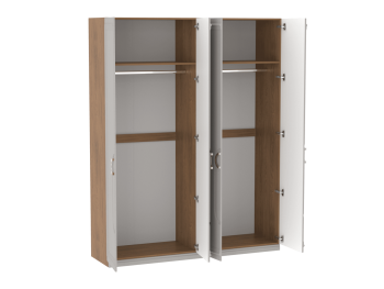 Шкаф 1800 мм 4-дверный Палермо (СБК) в Камышлове - kamyshlov.mebel-e96.ru