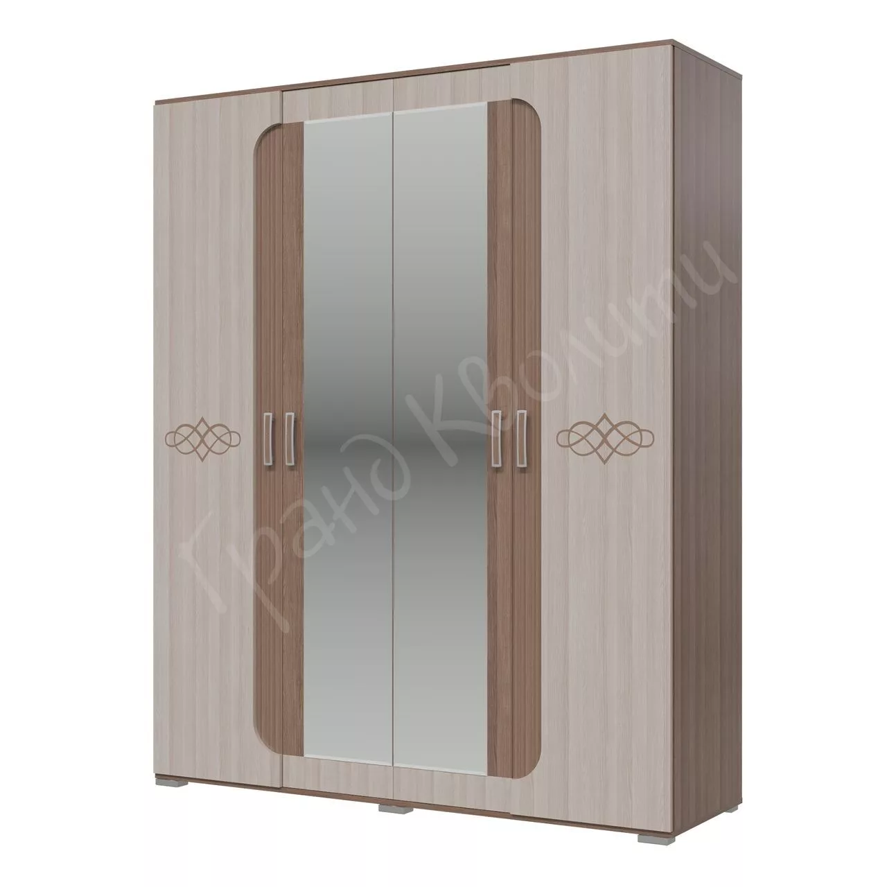Шкаф 4-х дверный 1800 Пальмира(ГК) в Камышлове - kamyshlov.mebel-e96.ru