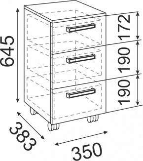 Подростковая мебель Волкер модульная (Риннер) в Камышлове - kamyshlov.mebel-e96.ru