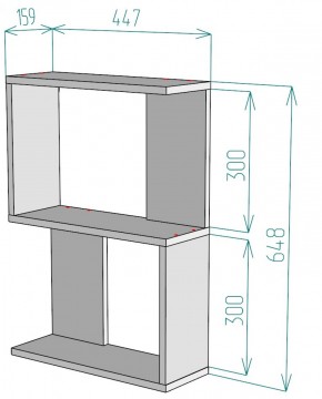 Полка S28 (Графит) в Камышлове - kamyshlov.mebel-e96.ru