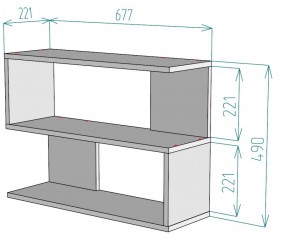 Полка S29 (Белый) в Камышлове - kamyshlov.mebel-e96.ru