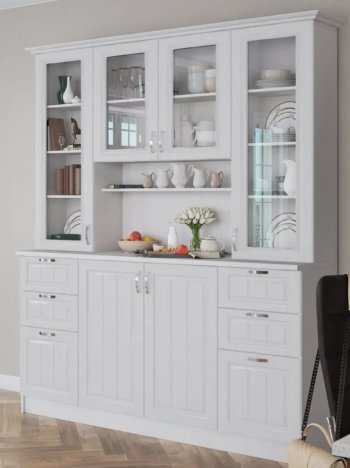 Буфет Прованс-016 (Текс) в Камышлове - kamyshlov.mebel-e96.ru