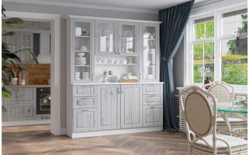 Буфет Прованс-016 (Текс) в Камышлове - kamyshlov.mebel-e96.ru