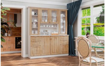 Буфет Прованс-016 (Текс) в Камышлове - kamyshlov.mebel-e96.ru