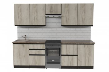 Кухонный гарнитур Равенна мега 2500 мм (Герда) в Камышлове - kamyshlov.mebel-e96.ru