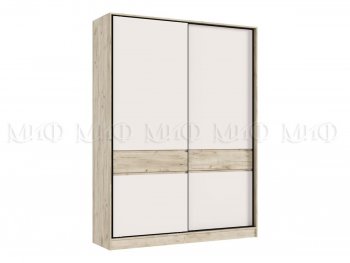 Шкаф-купе 1800 мм Роджина крафт серый/кашемир (Миф) в Камышлове - kamyshlov.mebel-e96.ru