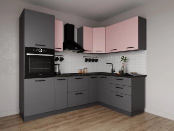 Угловой кухонный гарнитур Роза 2400*1600 мм Sanvut в Камышлове - kamyshlov.mebel-e96.ru