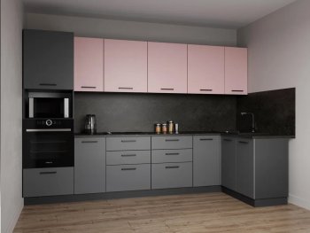 Угловой кухонный гарнитур Роза 3200*1400 мм (Санвут) в Камышлове - kamyshlov.mebel-e96.ru