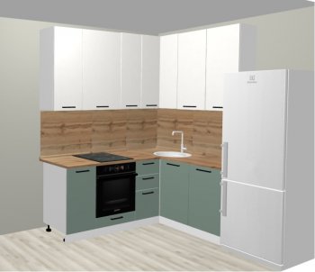 Кухонный гарнитур угловой 2000*1400 мм (Санвут) в Камышлове - kamyshlov.mebel-e96.ru