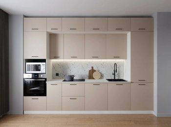Кухонный гарнитур Шампань 3400 мм (Санвут) в Камышлове - kamyshlov.mebel-e96.ru