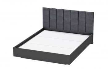 Кровать Шарм (арт.031М1) настил, Антрацит (Диал) в Камышлове - kamyshlov.mebel-e96.ru