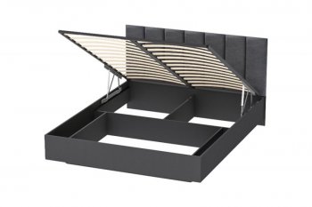 Кровать с подъемным механизмом Шарм (арт.031М1) Антрацит (Диал) в Камышлове - kamyshlov.mebel-e96.ru