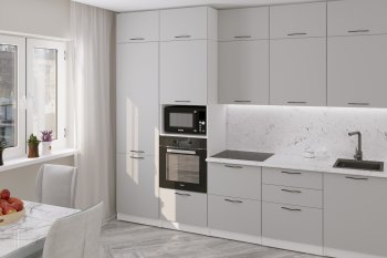 Кухонный гарнитур Шелли макси 3000 мм (Герда) в Камышлове - kamyshlov.mebel-e96.ru
