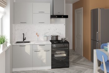 Кухонный гарнитур Шелли лайт 1200 мм (Герда) в Камышлове - kamyshlov.mebel-e96.ru